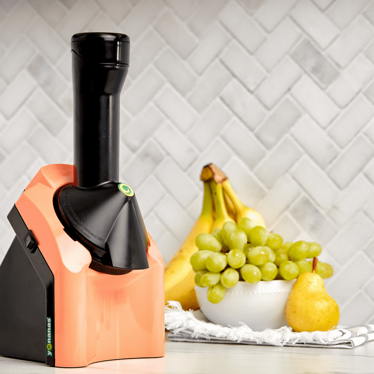 Yonanas Classic Healthy Fruit Soft-Serve Dessert Maker Coral