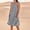 Dark Gray plus size boho sundress a1, variant on Women Summer Plus Size Round Neck Sleeveless Boho Flowy A-Line Mini Casual Dresses Solid Basic Vacation Beach Swing Loose Sundresses, Navy M