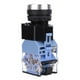 thumbnail image 4 of Interruptor de botón Ticfox BEM38-11DS con bloqueo automático AC/DC24V 1 encendido 1 apagado luz azul, 4 of 9