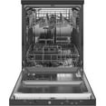 thumbnail image 5 of GE GPT225SGLBB 24 inch Energy Star Fully Integrated Portable Dishwasher with 12 Place Settings; Autosense Cycle and Piranha Hard Food Disposer in Black, 5 of 5