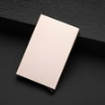 thumbnail image 1 of Fiudx Tarjetero Automático con Tecnología de Blindaje Rfid, Apertura Emergente, Aleación de Aluminio Ligera, Billetera Antirrobo, Esencial para Viajes, Tamaño Compacto (9,5 X 6 Cm), 1 of 3