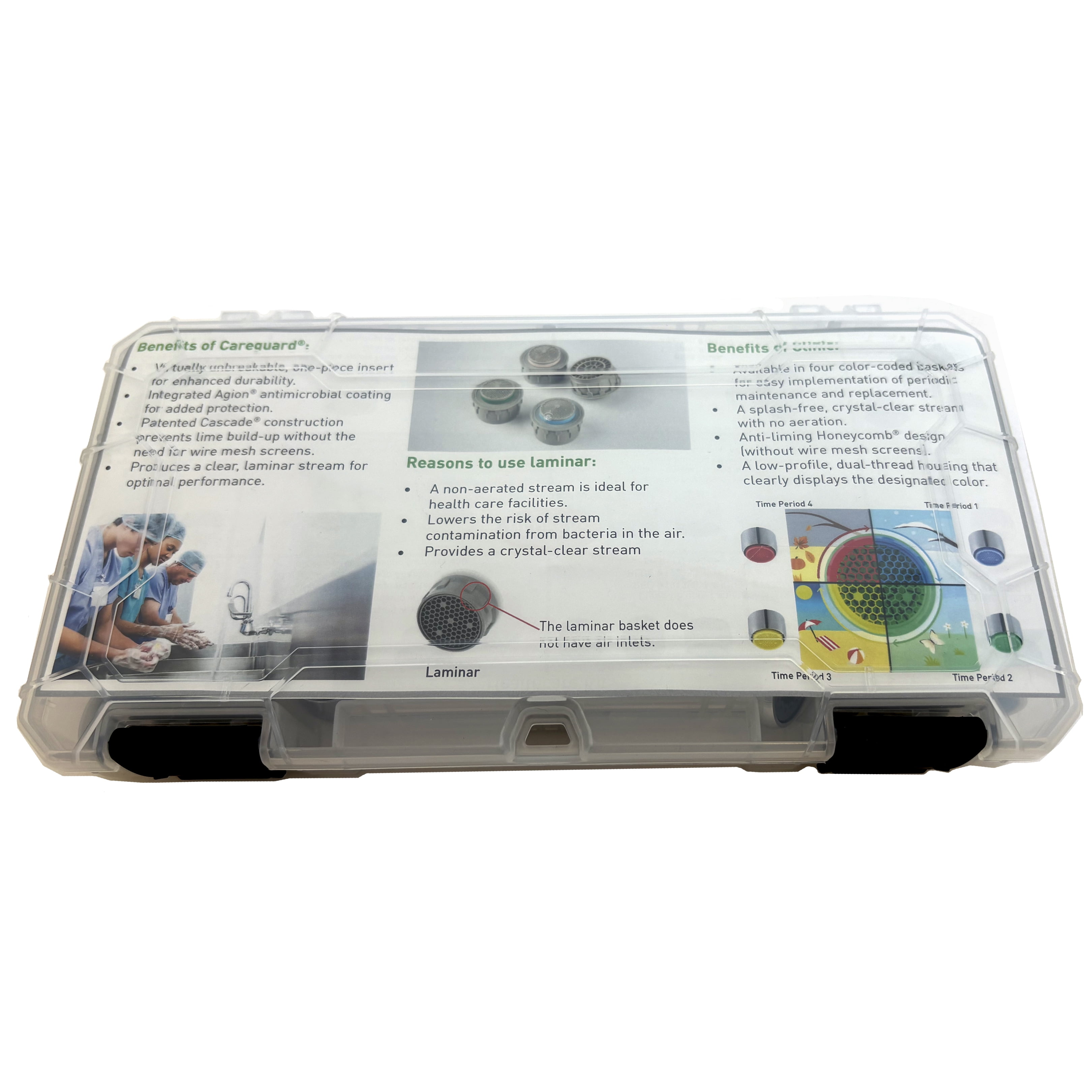 Pro Healthcare Kit 36 pc Laminar Solutions Aerator for Various Thread Options Clinic Essential Tool
