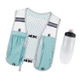 thumbnail image 4 of koolsoo Hydration Vest Pack Breathable Running Backpack for Trail Cycling Mountaineering Light Blue, 4 of 9