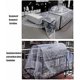 thumbnail image 5 of Clear Waterproof Tarpaulin with Eyelets 4x6ft with 1 Roll Ropes Plant Cover Poly Tarpaulin for Garden Rainproof Cover Garden Plants Outdoor, 5 of 5