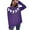 Purple-Pullover, variant on Utoimkio Women's Turtleneck Sweaters for Women Long Sleeve Slim Fit Crewneck Sweaters Underwear Winter Solid Knitted Pullover Jumper Tops