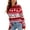 Women Red-2, variant on SOMER Women’s Ugly Christmas Sweater 2025 Reindeer Xmas Tree Snowflake Knit Pullover Long Sleeve New Year Winter Warm Tops Red