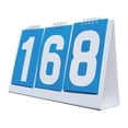 thumbnail image 3 of Colaxi Flip Scoreboard Counter 3 digits Competition Team Games Score Keeper Tabletop Score for Badminton Football Volleyball, 3 of 8