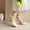 Beige, variant on Elegant Princess Stiletto Pumps Girls' Crystal Kitten Heels Big Kids Girls Dress Shoes Pumps High Heels High School Prom Shoes Sandals Bownet Shoes