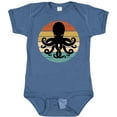thumbnail image 3 of Inktastic Octopus Retro Vintage Sunset Boys or Girls Baby Bodysuit, 3 of 5