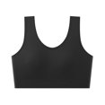 thumbnail image 4 of iHPH7 High Impact Sports Bra Wirefree Padded Breathable Full Coverage High Support Workout Yoga Gym Activewear Athletic Crop Top Black One Size, 4 of 4