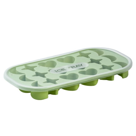 

Ovzne Star Fruit Ice Tray Mold Household Ice Mold Ice Storage Box Silicone Ice Maker