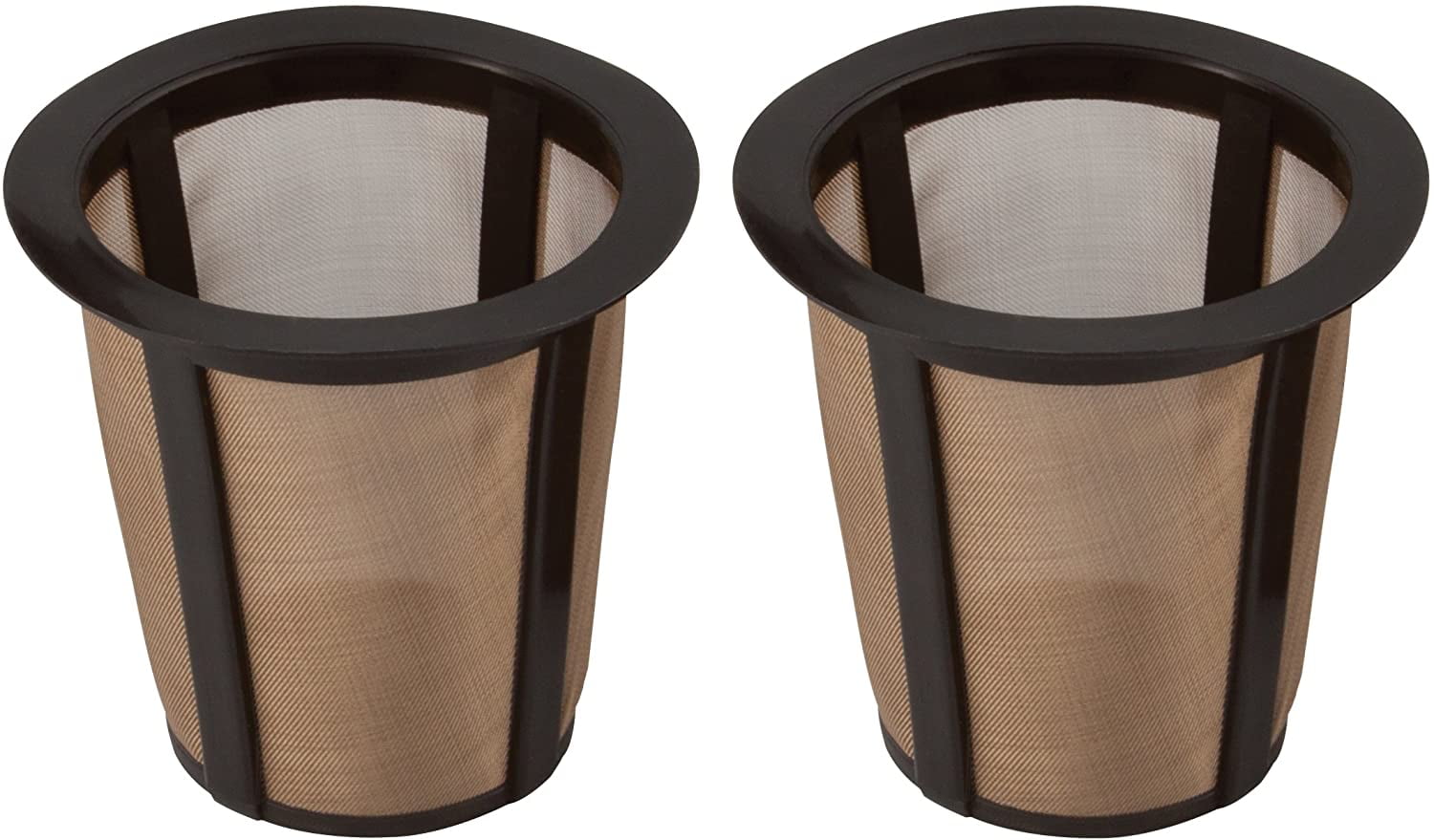 HIC Gold Tone Reusable Coffee Filter, 1Cup