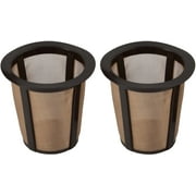 HIC Gold Tone Reusable Coffee Filter, 1-Cup