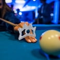 thumbnail image 4 of HEALEEP 2 Pcs Pont de Billard Métal Argent pour Usage Stable en Club, 4 of 5