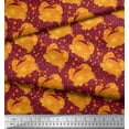 thumbnail image 3 of Soimoi Rayon Fabric Dots & Crab Ocean Printed Craft Fabric by The Yard 42 Inch Wide, 3 of 3