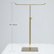 thumbnail image 5 of Bufanda ajustable duradera del sostenedor del organizador del soporte de oro Yuyangstore Soporte de exhibición, 5 of 8