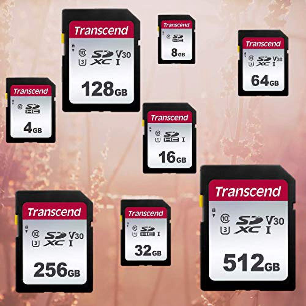 Transcend TS4GSDC300S 4gb Sd Card Class10 Flsh
