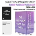 thumbnail image 2 of Juego de cartas para fiestas y juego de mesa familiar El juego más feliz del mundo, 2 of 8
