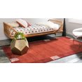 thumbnail image 4 of Unique Loom Del Mar Collection Contemporary Transitional Area Rug, 5' x 8', Rust Red/Terracotta, 4 of 10