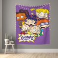 thumbnail image 6 of Rugrats Wall Tapestry Cartoon Poster Wall Hanging Tapestry for College Dorm Living Room Bedroom Decoration 40x60 Inch, 6 of 7
