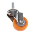 thumbnail image 2 of Ruedas de placa de servicio pesado con placa superior giratoria de 360 degree y bloqueable Caucho sin ruido 1.5 pulgadas kusrkot Ruedas giratorias giratorias, 2 of 7