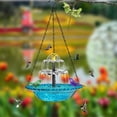 thumbnail image 4 of Cheapark Solar Hanging Bird Feeder Floating Outdoor Garden Decor Wild Bird Watching Supply For Patio Patriotic Festival Use, 4 of 5
