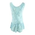 thumbnail image 2 of Miken Women's Lace Drop-Waist Dress Swim Cover-Up (M, Crystal Blue), 2 of 2