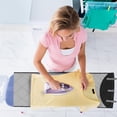 thumbnail image 2 of Over The Door Ironing Board Vertical Clothes Steamer Pad Heat Resistant Clothing, 2 of 8