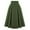 Army Green, variant on Patlollav Skirts for Women's Fashion Casual Skirt with Pockets Vintage High Waist Pleated Skirt