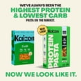 thumbnail image 2 of Kaizen Low Carb Keto Pasta Cavatappi - High Protein (20g), Gluten-Free, Keto-Friendly (6g Net), Plant-Based Lupini Noodles made w/High Fiber Lupin Flour - 8 ounces (Pack of 3), 2 of 7