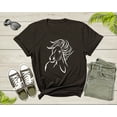 thumbnail image 5 of Cool Horse Pony Lover Gift Shirt For Men Women Kids Girls Boys Aesthetic Horse Lover Gift Ideas Tshirt Graphic Horse Head Silhouette T-shirt, 5 of 8
