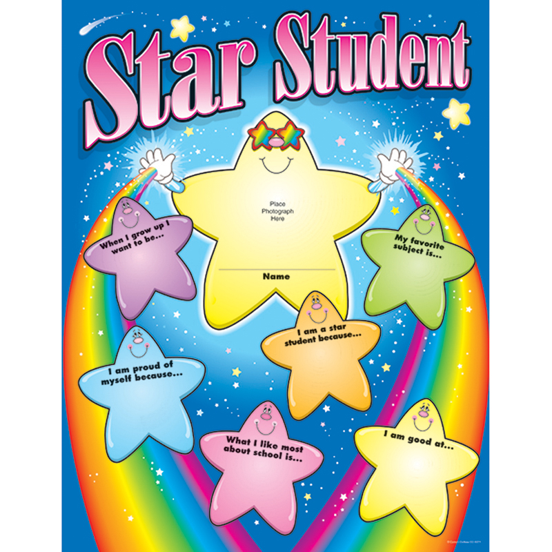 CARSON DELLOSA CD-6274 CHART STAR STUDENT - Walmart.com