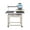 White+Blue + Aluminium-2, variant on 16x24 pneumatic up sliding dual platen heat press machine with infrared positioning 110V,2000W(LTL carry)
