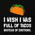 thumbnail image 2 of CafePress - Tacos Emotions Maternity T Shirt - Maternity Dark T-Shirt, 2 of 3