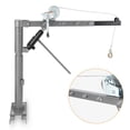 thumbnail image 3 of Truck Crane Hoist 1000 lbs Capacity, Truck Jib Crane Hoist Crane Hitch Mount with Four Boom Capacities of 500 lbs, 600 lbs, 700lbs & 1000 lbs, for Lifting Goods, 3 of 7