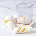 thumbnail image 5 of Cook With Color Speed Slicer Cup, 1.25 Cup Measuring Container with Stainless Steel Blades, Fruit and Vegetable Slicer, Cream, 5 of 5