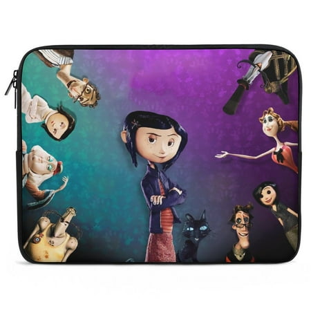 Coraline Laptop Sleeve Lightweight Computer Cover Bag 10inch Durable Computer Carrying Case for Laptop Notebook