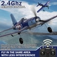 thumbnail image 2 of Avión RC LEAMBE F4U Corsair de 4 canales listo para volar para niños, 2 of 6