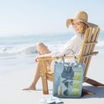 thumbnail image 5 of BEMS-1 pieza bolsa de playa de flores para mujer, bolsa de almacenamiento de juguetes de playa, al aire libre, 5 of 5