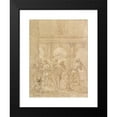 thumbnail image 2 of Aureliano Milani 15x18 Black Modern Framed Museum Art Print Titled - Scourging of Christ (1700-1740), 2 of 5
