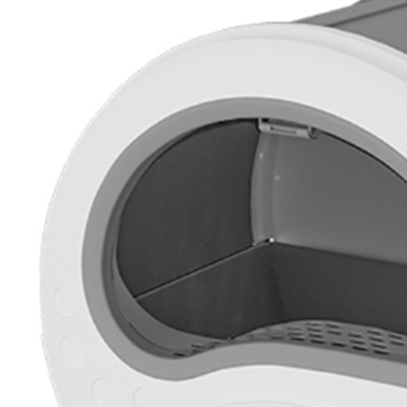 Bvdfgk Fully Enclosed Cat Litter Box for Indoor Cats Portable Anti Splashing Large Size
