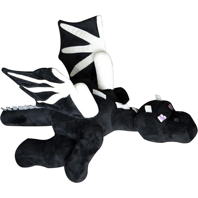 Dragón De Peluche De 11,8/30 Cm, Dragón Negro, Peluches De Peluche para Regalo