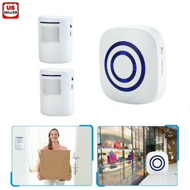 LINKPAL Wireless Home Security Driveway Alarm, Motion Sensor Detect Alert with 2 PIR
