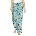 thumbnail image 2 of Picia Sea Life Womens Soft Woven Cotton Elastic Waistband Sleep Pajama Pant Lounge Sleep Pant With Pockets And Drawstring-Small, 2 of 9