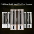thumbnail image 3 of Amdohai Distributeur Manuel Mural Double pour Shampooing Liquide Douche, 3 of 7