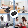 thumbnail image 5 of WISE TIGER Bluetooth Wireless Speaker with Cell Phone Stand Loud Alarm Clock 12H Display Mic HD Surround Sound Kitchen Bedroom Office, 5 of 6