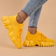 thumbnail image 4 of Women breathable knitted sports shoes, lightweight walking shoes, comfortable and casual loafers, suitable for gyms and travel, 4 of 4