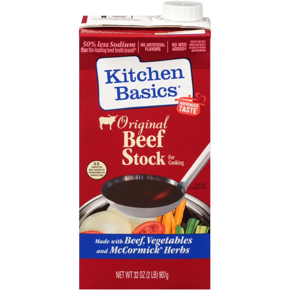 Kitchen Basics All Natural Original Beef Stock, 32 fl oz