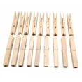 thumbnail image 2 of Handy Housewares 54-Piece Large 3.75" Long Wooden Clothespins, Great Wood Spring Clips for Everyday Clothes Hanging, Laundry, Towels, Crafts, 2 of 4