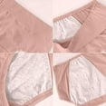 thumbnail image 3 of 4-Pack Women's Physiological Panties Menstrual Pants Widening Ladies Underwear Cotton Panties Sexy High Waist, 3 of 9